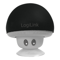 LogiLink SP0054BK głośnik przenośny / imprezowy Czarny, Szary 3 W