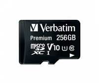 Verbatim Premium U1 256 GB MicroSDXC UHS-I Klasse 10