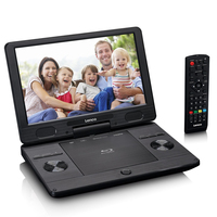Lenco BRP-1150BK Tragbarer DVD-/Blu-Ray-Player Tragbarer Blu-Ray-Player Cabrio 29,2 cm (11.5") 1024 x 600 Pixel Schwarz