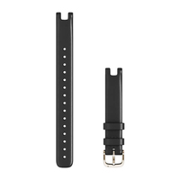 Garmin Lily Bands Band Schwarz Leder