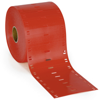 Brady BPT-7510-7643-RD segnacavo Rosso Poliuretano termoplastico 750 pz