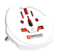 Skross 1.302472 power plug adapter Universal White