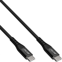 InLine USB 2.0 Kabel, USB-C Stecker/Stecker Schnellladekabel 100W, 1m
