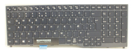 Fujitsu S26391-F2251-L236 laptop reserve-onderdeel Toetsenbord