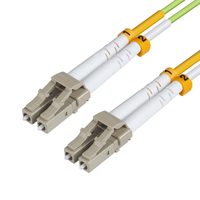 Microconnect FIB551050 InfiniBand/fibre optic cable 50 M LC OM5 Zöld