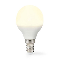 Nedis LBE14G452 LED-lamp Warm wit 2700 K 4,9 W E14 F
