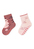 Sterntaler 8102124 Weiblich Crew-Socken Pink, Grau 2 Paar(e)
