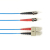Black Box FOCMRSM-002M-STSC-BL InfiniBand/fibre optic cable 2 m 2x ST 2x SC OFNR OS2 Blauw