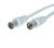 shiverpeaks BS80023-128 Koaxialkabel 2,5 m IEC Weiß