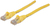 Intellinet Network Patch Cable, Cat6, 20m, Yellow, CCA, U/UTP, PVC, RJ45, Gold Plated Contacts, Snagless, Booted, Lifetime Warranty, Polybag