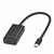 Fantec UMP-HDMI4K 0,2 m USB Type-C HDMI Type A (Standaard) Zwart
