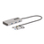 StarTech.com Adaptador Multipuertos USB-C - HDMI Doble (4K30Hz/1080p60Hz) - Hub Ladrón 3x USB-A - Mini Docking Station de Viajes - Docking Station USB Tipo C con Cable Integrado...