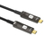 Techly ICOC-U3C-HY-030 USB Kabel 30 m USB C Schwarz