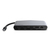 Belkin F4U098BT laptop dock/port replicator USB 2.0 Type-C Black, Silver