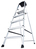 Krause 126535 ladder Sectional ladder Aluminium, Black