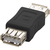 Renkforce RF-4032114 cable gender changer USB 2.0 A Black