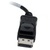 StarTech.com DP2DVIS video átalakító kábel 0,2 M DisplayPort DVI-D Fekete