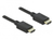 DeLOCK 85386 HDMI kabel 0,5 m HDMI Type A (Standaard) Zwart