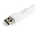 StarTech.com 30cm strapazierfähiges weißes USB-A auf Lightning-Kabel - Hochbelastbare, robuste Aramidfaser - USB Typ-A auf Lightningkabel - Lade-/Synchronisationskabel - Apple M...
