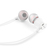 Aiwa ESTM-50WT auricular y casco Auriculares Alámbrico Dentro de oído Llamadas/Música Blanco