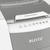 Leitz 80110000 triturador de papel Corte cruzado 22 cm Gris, Blanco