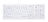 CHERRY AK-C7000 klawiatura Medyczna USB AZERTY Belgijski Biały