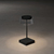 Konstsmide Scilla asztali lámpa 2,2 W LED Fekete