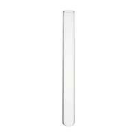 Tubo de ensayo desechable sin reborde, vol. 7 ml, Ø 12x100 mm , vidrio neutro, grosor: 0,6 mm, 250 u