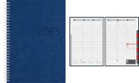 rido idé Buchkalender "studioplan int. Prestige", 2025, blau (6250377)