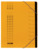 ELBA Ordnungsmappe "chic" A4, 12 Fächer, mit Spanngummi, aus 450 g/m² Karton (RC), gelb