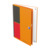 Oxford International B5 Hardcover doppelspiralgebundenes Notebook, liniert 6 mm, 80 Blatt, orange, SCRIBZEE® kompatibel