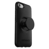 OtterBox Otter + Pop Symmetry Apple iPhone SE (2020) / iPhone 7/8 - Zwart - beschermhoesje