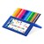ergosoft® 157 Dreikantiger Farbstift in Premium-Qualität STAEDTLER Box mit 24 sortierten Farben