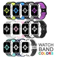 NALIA Airflow Silicone Cinturino Smart Watch compatible con Apple Watch Bracciale SE Series 8/7/6/5/4/3/2/1, 38mm 40mm 41mm, per iWatch Orologio Donna e Uomo Nero Giallo