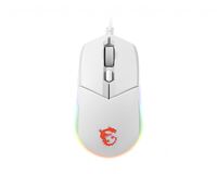 Clutch Gm11 White Gaming , Mouse '2-Zone Rgb, Upto 5000 ,