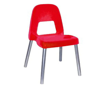 Sedia per Bambini Piuma CWR - 31 cm - 09386/01 (Rosso)