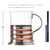 LEONARDO Teegläser BALANCE Set aus 2 Teegläsern, mit Henkel, Vol. 220 ml, spülmaschinenfest, 070344 Maße