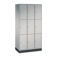INTRO steel compartment locker, compartment height 580 mm