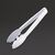 Vogue Kristallon 9in Tongs in White Lightweight Made of Polycarbonate