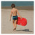Schwimbrett Badespaß Bodyboard Schwimmboard Schwimmhilfe mit Handgriffen, klein, Rot