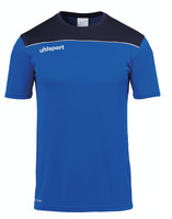 uhlport OFFENSE 23 POLY SHIRT, azurblau/marine/weiß, Größe 140