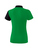 5-C Poloshirt 40 smaragd/schwarz/weiß