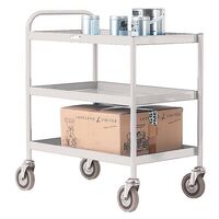 Steel shelf office and workshop trolleys