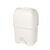 50L Pedal operated nappy bins, white