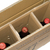 Scatola Wine Pack - 3 bottiglie - 30,5 x 10,8 x 36,8 cm - cartone doppia onda - avana - Bong Packaging - conf. 10 pezzi
