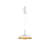 Leuchtenschirm LALU® TETRA 24 MIX&MATCH, H:6,7 cm, weiß/gold