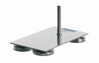 130mm Retort stand bases 18/10 stainless steel