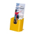 Leaflet Holder / Wall Mounted Leaflet Holder / Tabletop Leaflet Stand / Leaflet Holder "Colour" | yellow ⅓ A4 (DL) 40 mm