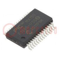 IC: mikrokontroler PIC; 128kB; 2,3÷3,6VDC; SMD; SSOP28; PIC32