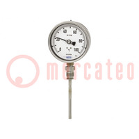 Multiméter: hőmérséklet; analóg,gáz működtetés; 0÷200°C; 73